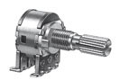 16mm Size Metal shaft DP Rotary Potentiometers Greatecs