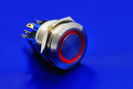 vandal-proof and water-tight pushbutton switch 22mm und 25mm